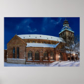 ラトビアのリガにあるドーム大聖堂 ポスター (正面)