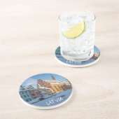 ラトビアのリガの冬の聖ペテロ教会 コースター (側面)