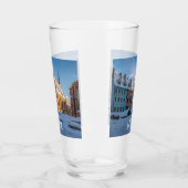 ラトビアのリガの冬の聖ペテロ教会 タンブラーグラス (左)