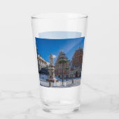 ラトビアのリガの歴史的市内中心部 タンブラーグラス (裏面)