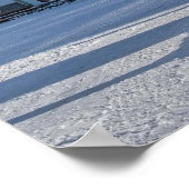 ラトビアのリガの歴史的市内中心部 ポスター (角)