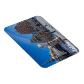 ラトビアのリガの歴史的市内中心部 マグネット (右側)