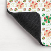 ラトビアの伝統的な太陽の幾何学模様 マウスパッド (コーナー)