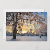 ラトビアの冬の田舎 (正面)