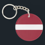 ラトビアの国旗 キーホルダー<br><div class="desc">ラトビアの愛国旗</div>