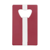 ラトビアの国旗 クレジットカード栓抜き (裏面)