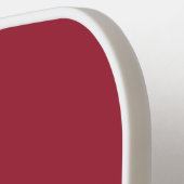 ラトビアの国旗/コート ピックルボールラケット (左詳細)