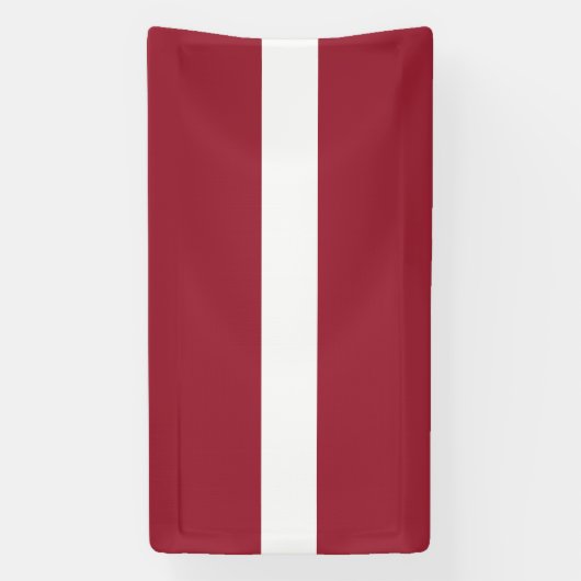 ラトビアの国旗 横断幕 (縦)