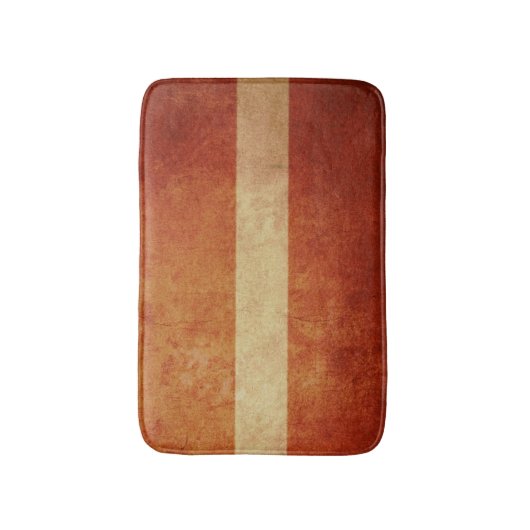 ラトビアの旗 バスマット (正面縦)