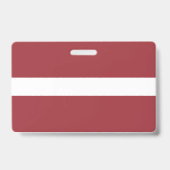 ラトビアの旗 バッジ (裏面)