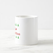 ラトビアの楽しいクリスマス コーヒーマグカップ (中央)