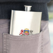 ラトビアの紋章 フラスク (インサイチュ)