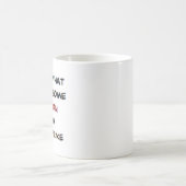 ラトビアの素晴らし母 コーヒーマグカップ (中央)