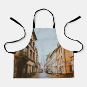 ラトビアの街並み エプロン (正面)