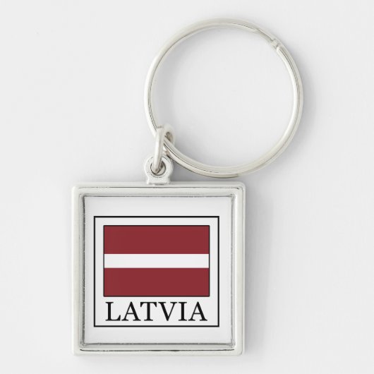 ラトビアのkeychain キーホルダー (正面)