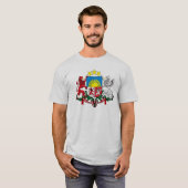 ラトビアコートTシャツ Tシャツ (正面フル)