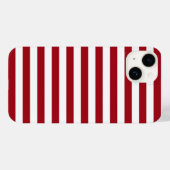 ラトビアストライプ国旗の国のシンボル行の赤い白 Case-Mate iPhoneケース (裏面 (横))