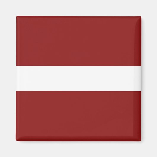 ラトビアフラッグマグネット マグネット (正面)