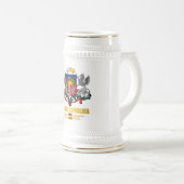 ラトビアプライド ビールジョッキ (正面右)