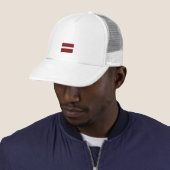 ラトビアモダン国旗の国のお土産 キャップ (インサイチュ)