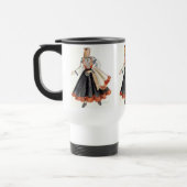 ラトビア人のTautu Meitaのuz Kruzes トラベルマグ (左)