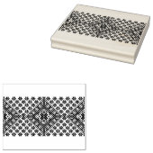 ラトビア伝統的のバルト海中帯のモチーフ ラバースタンプ (押印)