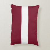 ラトビア国旗 アクセントクッション (裏面(縦))