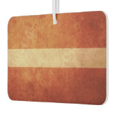 ラトビア国旗 カーエアーフレッシュナー (左)