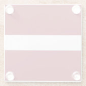 ラトビア国旗 ガラスコースター (裏面)