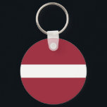 ラトビア国旗 キーホルダー<br><div class="desc">ラトビアの愛国国旗。</div>