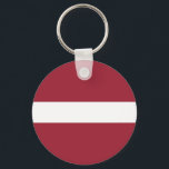 ラトビア国旗 キーホルダー<br><div class="desc">ラトビアの愛国国旗。</div>