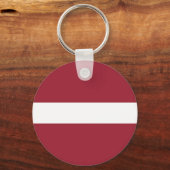 ラトビア国旗 キーホルダー (裏面)