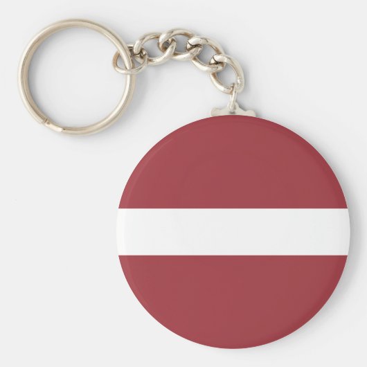 ラトビア国旗 キーホルダー (正面)