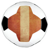 ラトビア国旗 サッカーボール (回転)