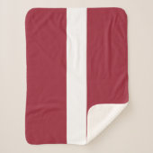 ラトビア国旗 シェルパブランケット (正面)