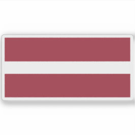 ラトビア国旗 シール