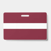 ラトビア国旗 バッジ (裏面)