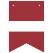 ラトビア国旗 バンティングフラッグ (第3の旗)