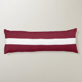 ラトビア国旗 ボディピロー (裏面)