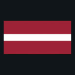 ラトビア国旗 ポスター<br><div class="desc">ラトビアの愛国国旗。</div>