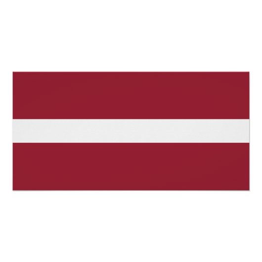 ラトビア国旗 ポスター (正面)
