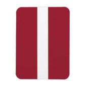 ラトビア国旗 マグネット (縦)