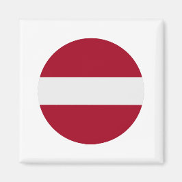 ラトビア国旗 マグネット