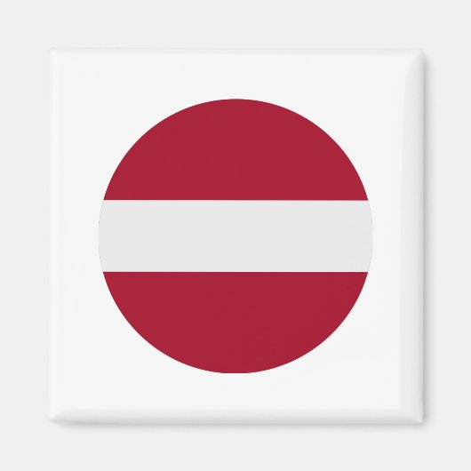 ラトビア国旗 マグネット (正面)