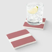 ラトビア国旗（ラトビア） ストーンコースター (横)