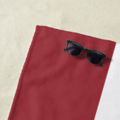 ラトビア国旗(ラトビア) ビーチタオル (インサイチュ)