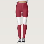 ラトビア国旗 レギンス (正面)