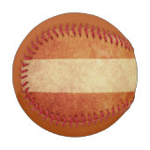 ラトビア国旗 野球ボール (正面左)