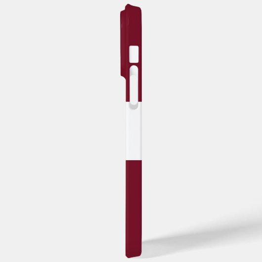 ラトビア国旗 Case-Mate iPhoneケース (裏面 / 左)