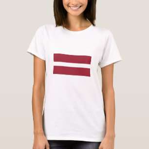 ラトビア国旗 Tシャツ